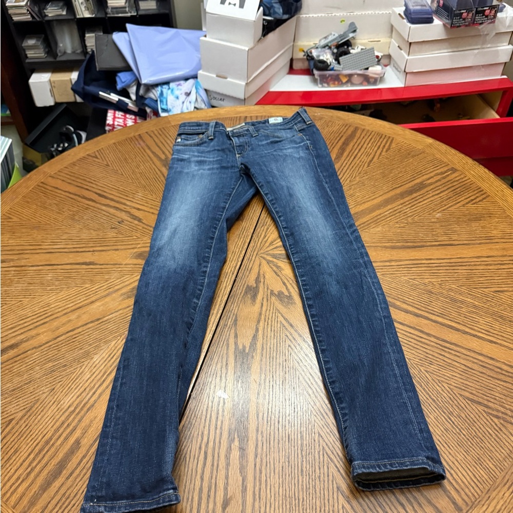 AG Adriano Goldschmied Dark Blue Skinny Jeans